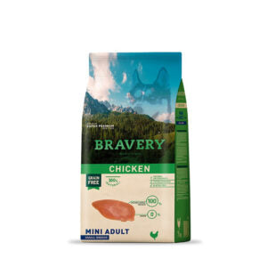 Bravery MINI Adulto Small Chicken Alimento Seco 7 Kg