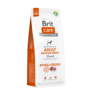 Brit Care Adulto Medium Breed Cordero -Hypoallergenic- Perro Alimento Seco 12 Kg