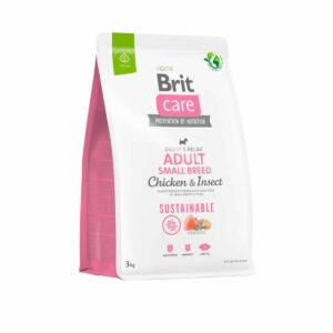 Brit Care Adult Small Breed -Chicken & Insect- Perro Adulto Alimento Seco 3 Kg