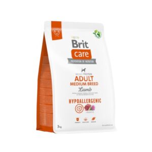 Brit Care Adulto Medium Breed Cordero -Hypoallergenic- Perro Alimento Seco 3 Kg