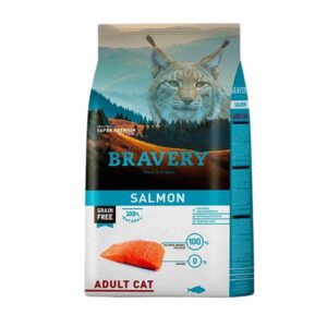 Bravery Adult Cat Salmon Alimento Seco 7 Kg